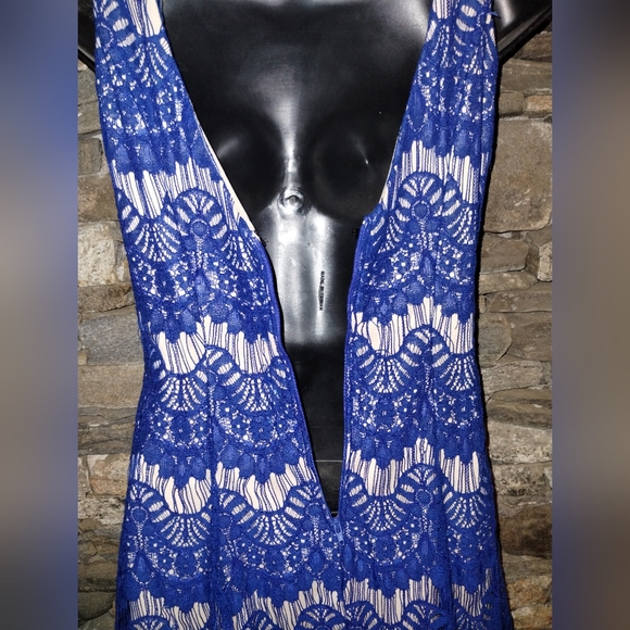 B Darlin lace overlay dress size 5/6 - Picture 5 of 9